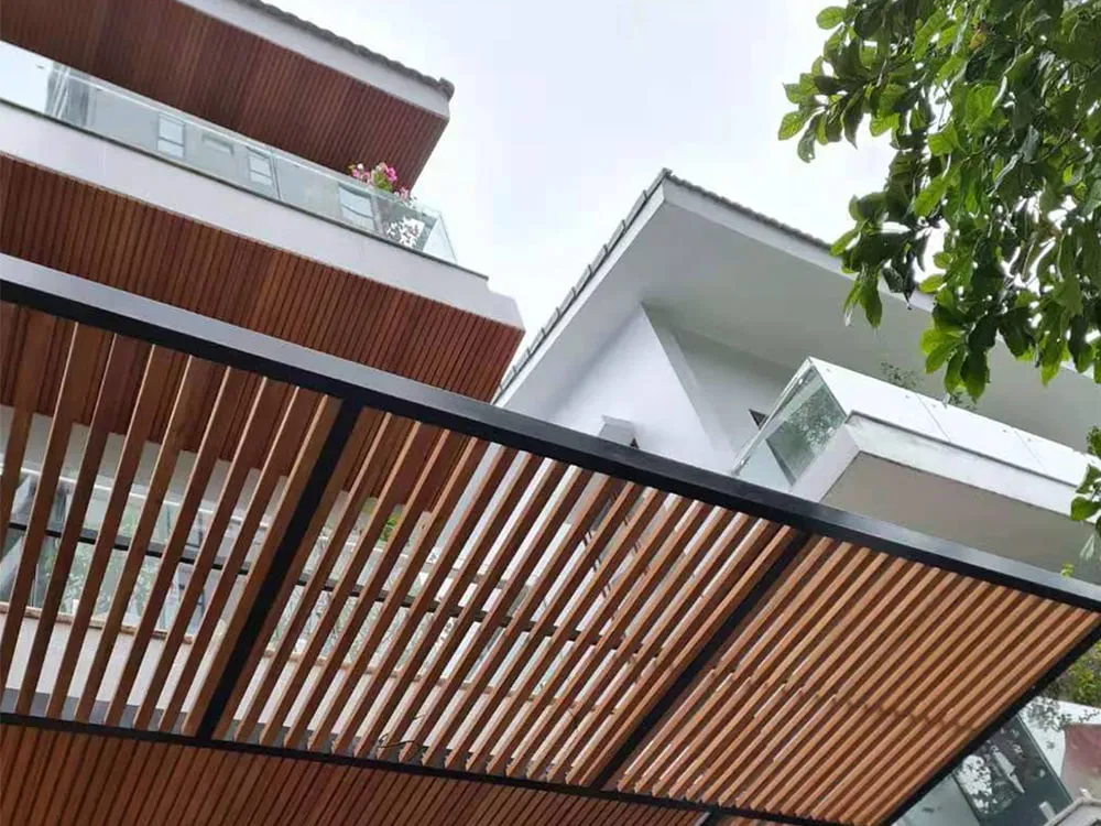 Bamboo Grille and Ceiling from Vietnam Customer