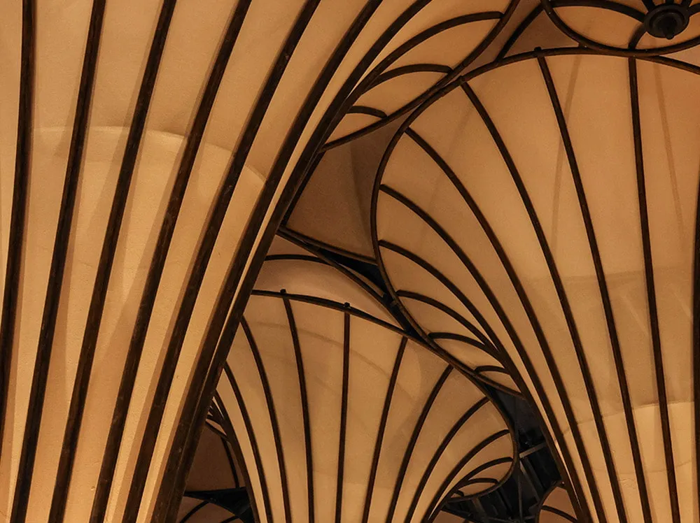 Bamboo Applicaion in Hot Spring Resort Center