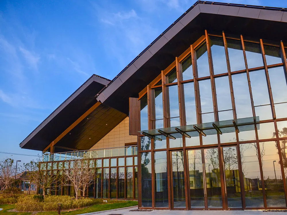 Outdoor Bamboo Decoration for Exhibition Center